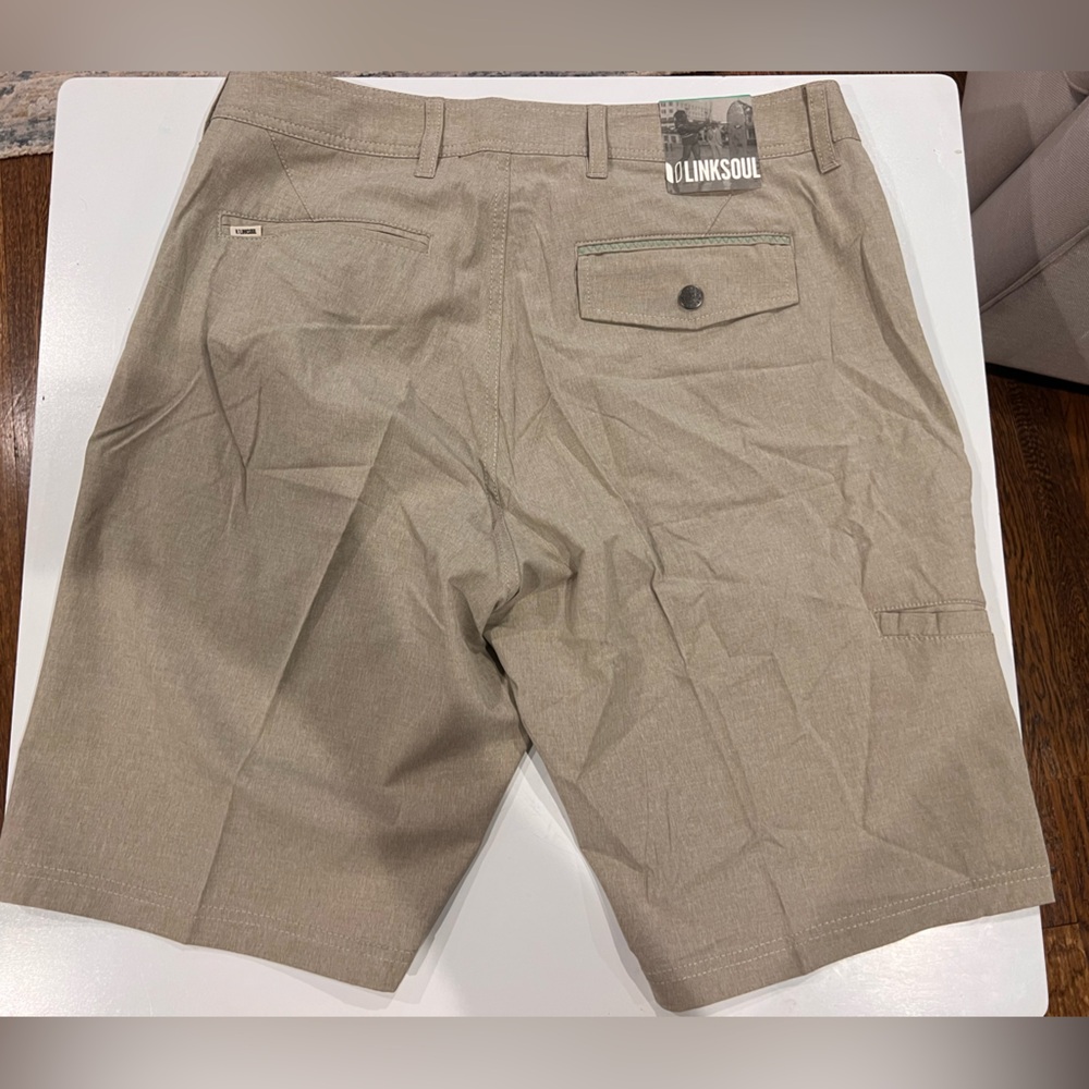 NWT Linksoul Boardwalker Short - Khaki